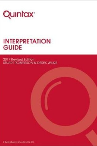 Cover of Quintax Interpretation Guide: 2017 Revised Edition.
