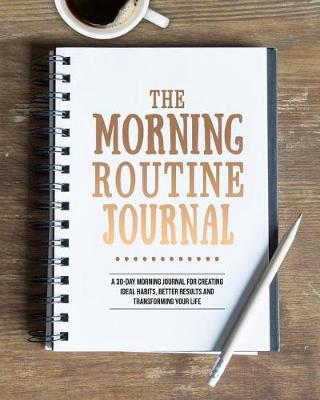 Book cover for The Morning Routine Journal