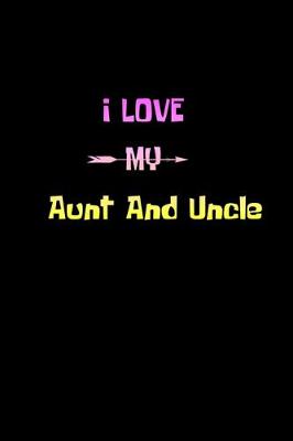 Book cover for I love my aunt and uncle