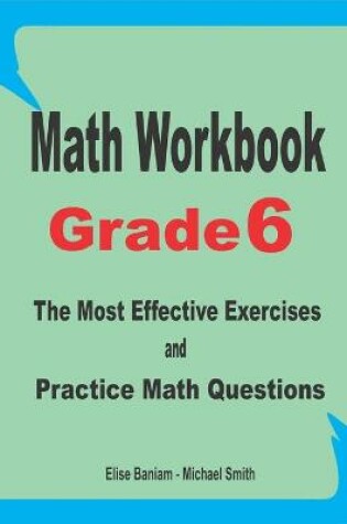 Cover of Math Workbook Grade 6