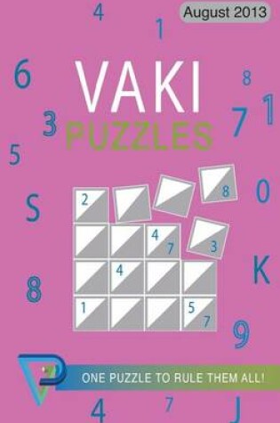 Cover of Vaki Puzzles August 2013