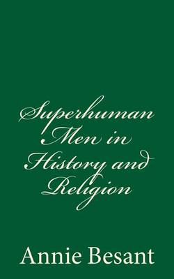 Book cover for Superhuman Men in History and Religion