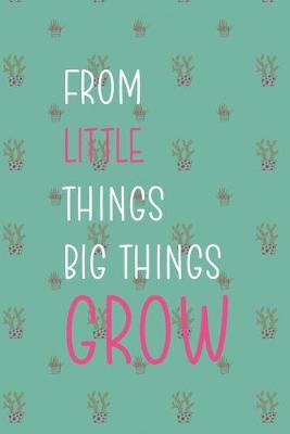 Book cover for From Little Things Big Things Grow