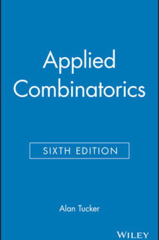Cover of Applied Combinatorics 6e