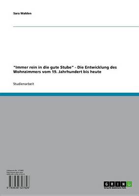 Book cover for Immer Rein in Die Gute Stube