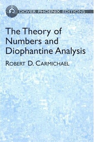 Cover of The Theory of Numbers and Diaophantin