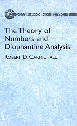 Book cover for The Theory of Numbers and Diaophantin