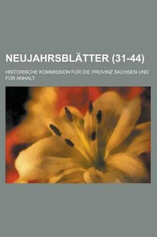 Cover of Neujahrsblatter (31-44)