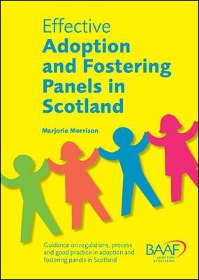 Book cover for Effective Adoption and Fostering Panels in Scotland