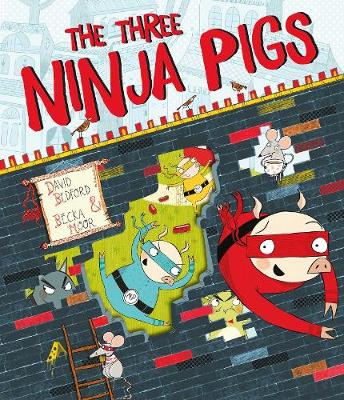 Book cover for The Three Ninja Pigs