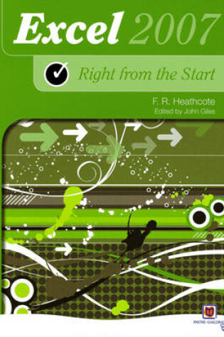 Cover of Right from the Start Excel 2007 New Edition