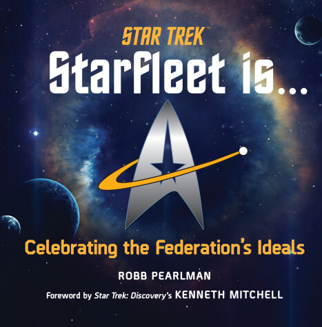 Book cover for Star Trek: Starfleet Is...
