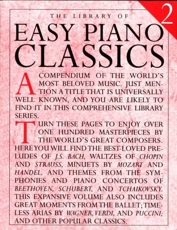 Book cover for Library Of Easy Piano Classics 2