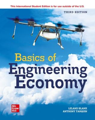 Book cover for ISE Basics of Engineering Economy