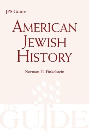 Cover of American Jewish History