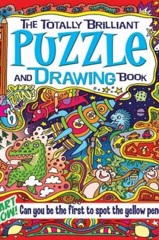 Cover of The Totally Brilliant Puzzle and Drawing Book