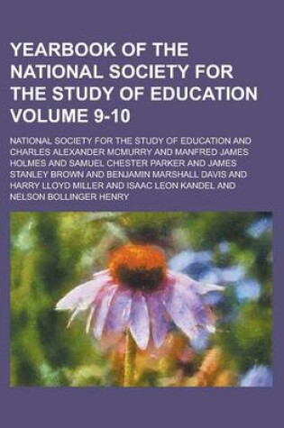 Cover of Yearbook of the National Society for the Study of Education Volume 9-10