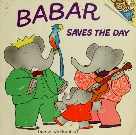 Book cover for Babar Saves the Day