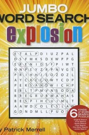 Cover of Jumbo Word Search Explosion