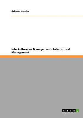 Book cover for Interkulturelles Management - Intercultural Management
