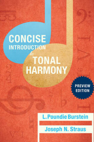 Cover of Concise Introduction to Tonal Harmony: Preview Edition