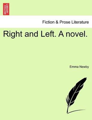 Book cover for Right and Left. a Novel.