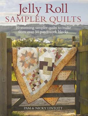 Book cover for Jelly Roll Sampler Quilts