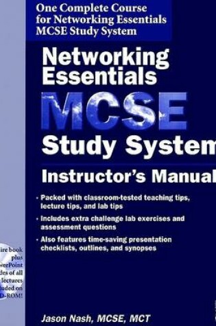 Cover of Networking Essentials Mcse Study System: Instructo R'S Manual