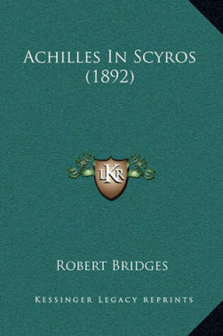 Cover of Achilles in Scyros (1892)