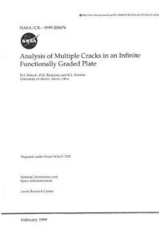 Cover of Analysis of Multiple Cracks in an Infinite Functionally Graded Plate