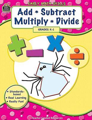 Book cover for Add-Subtract-Multiply-Divide, Grades K-1