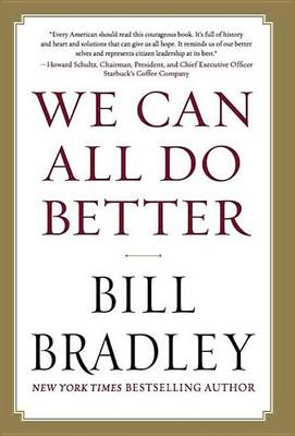 Cover of We Can All Do Better