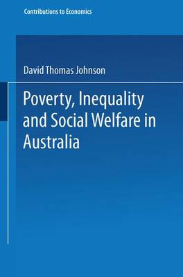 Book cover for Poverty, Inequality and Social Welfare in Australia