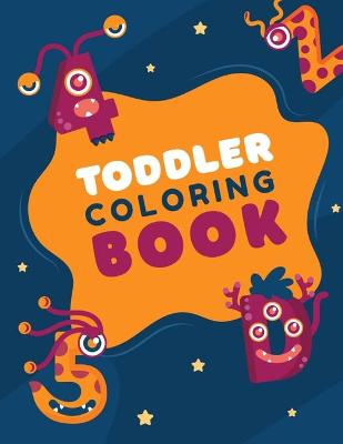 Book cover for Toddler Coloring Book