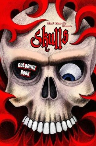 Cover of Skulls Coloring Book
