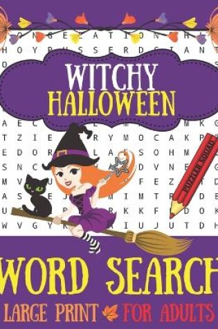 Cover of Witchy Halloween Word Search
