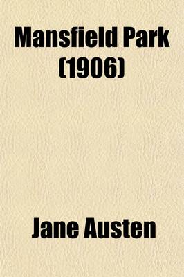 Book cover for Mansfield Park (1906)