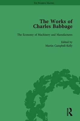 Book cover for The Works of Charles Babbage Vol 8