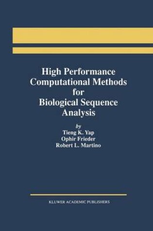 Cover of High Performance Computational Methods for Biological Sequence Analysis