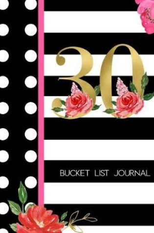 Cover of 30 Bucket List Journal