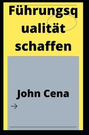 Cover of Führungsqualität schaffen