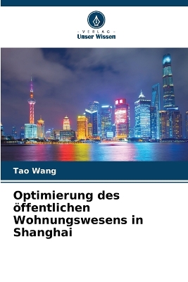 Book cover for Optimierung des �ffentlichen Wohnungswesens in Shanghai