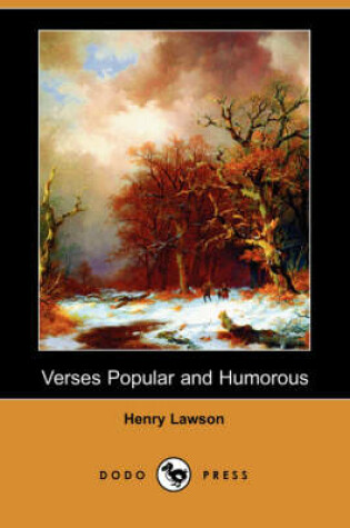 Cover of Verses Popular and Humorous (Dodo Press)