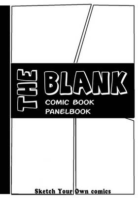 Book cover for The Blank Comic Book Panelbook