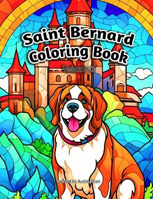 Book cover for Saint Bernard Coloring Book