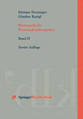 Cover of Mathematik Fa1/4r Wirtschaftsinformatiker