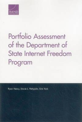 Book cover for Portfolio Assessment of the Department of State Internet Freedom Program