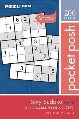 Book cover for Pocket Posh Sixy Sudoku Hard