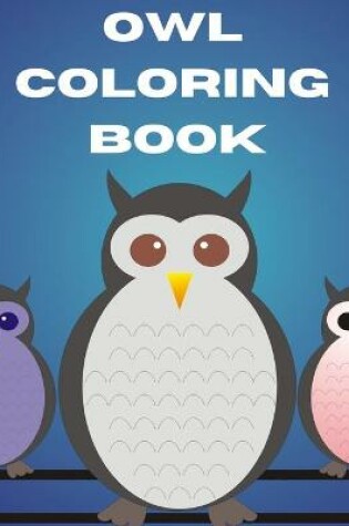 Cover of Owl Coloring Book