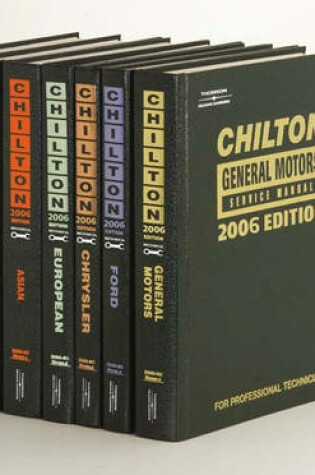 Cover of Chilton 2006 Mechanical Service Manuals Set